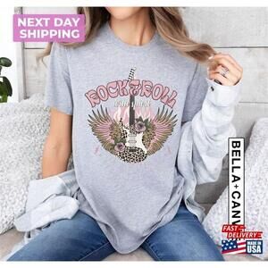 Guitar Shirt Style Rock Graphic Shirt Unisex